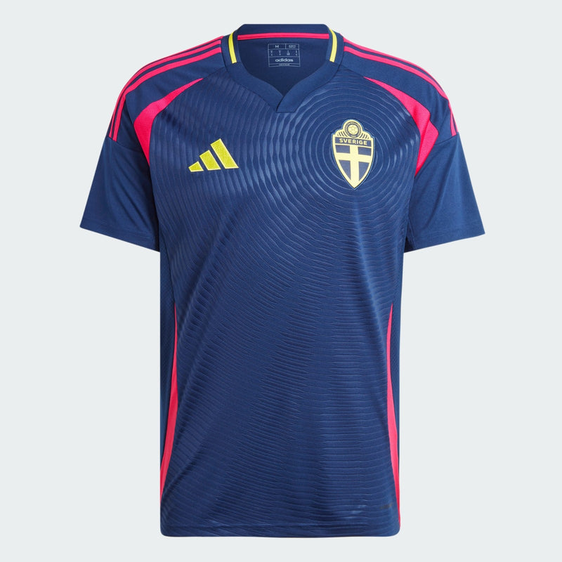 Camisa Seleção Suécia II Away 24/25 Adidas - Azul