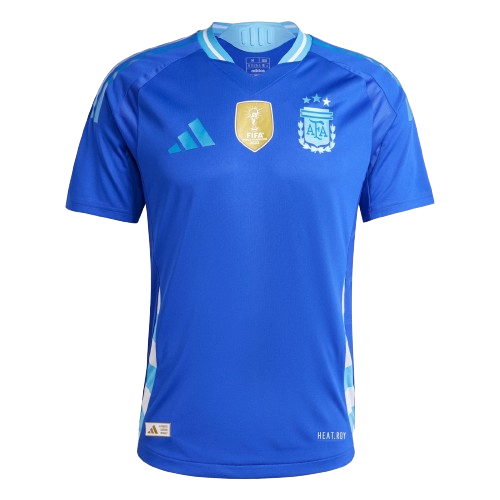 Camisa Seleção da Argentina II [Patch Campeão da Copa do Mundo] 2024 Adidas - Azul