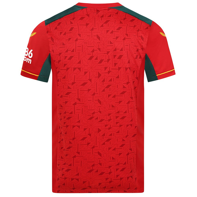 Camisa Wolves Away II 23/24 Castore - Vermelho