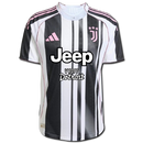 Camisa Juventus I 25/26 Adidas - Preto e Branco