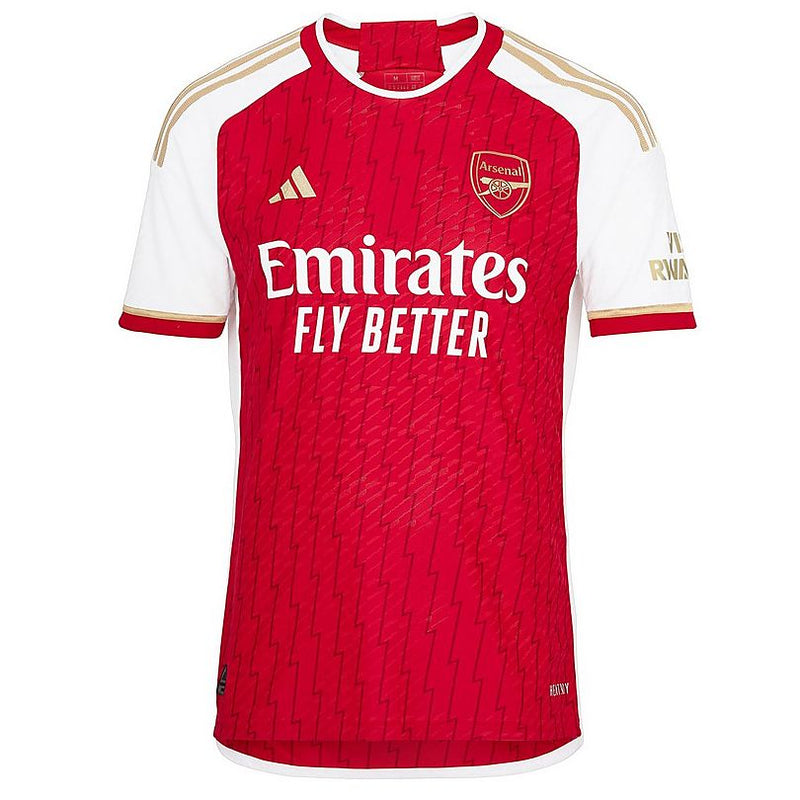 Camisa Arsenal I 23/24 Adidas - Branco e Vermelho