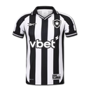 Camisa Botafogo I - 25/26 - Preto e Branco Patch copa do mundo