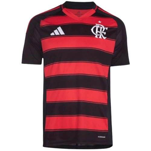 Camisa Flamengo I 25/26 Adidas - Rubro Negro