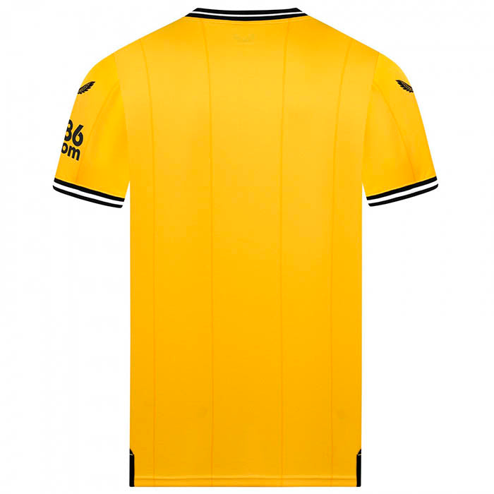 Camisa Wolves Home I 23/24 Castore - Amarelo