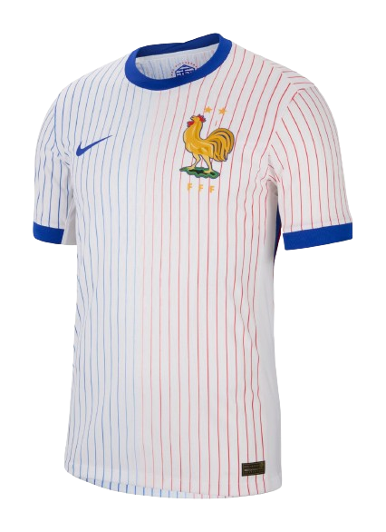 Camisa Seleção França II Away 24/25 Nike - Branco