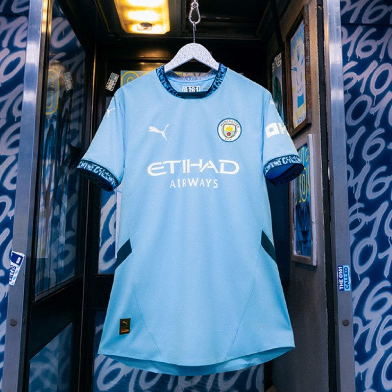 Camisa Manchester City I 24/25 Puma - Azul