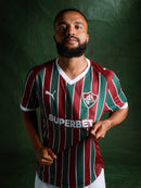 Camisa Fluminense I 2026/25 Umbro - Vinho e Verde