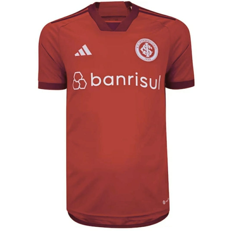 Camisa Internacional I 23/24 Adidas - Vermelho