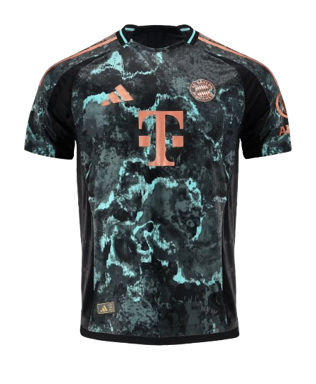 Camisa Bayern de Munique II 24/25 Adidas - Preto camuflado