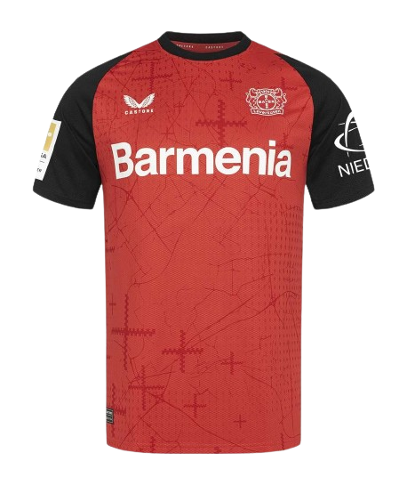 Camisa Bayer Leverkusen I 24/25 Castore - Vermelho