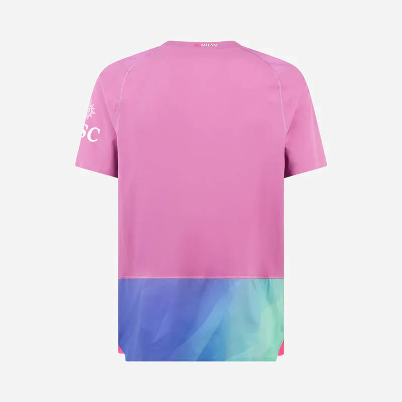 Camisa Milan III 23/24 Puma - rosa, roxo, azul