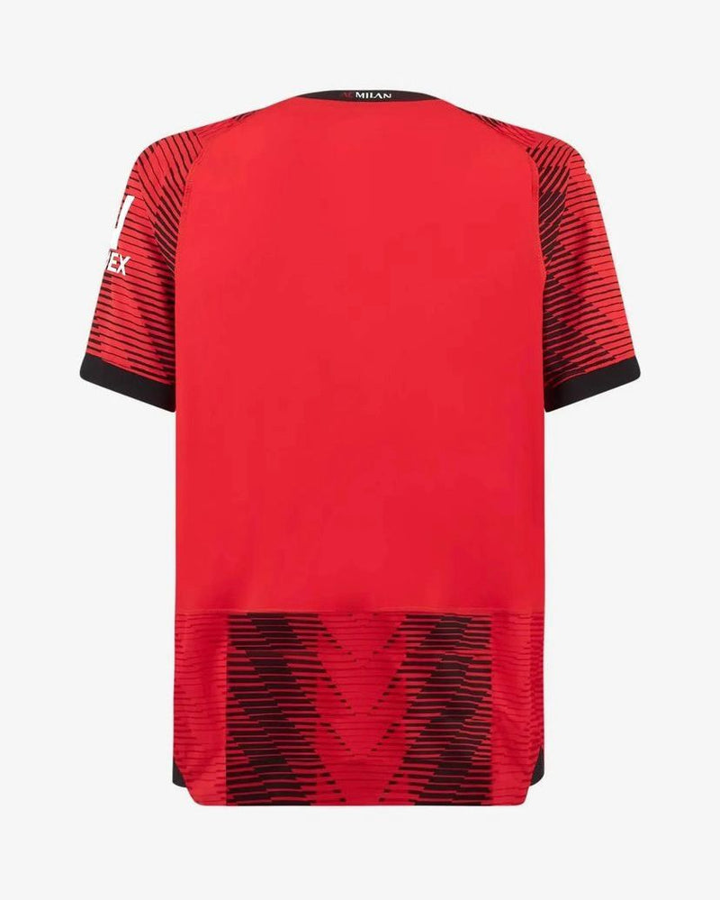 Camisa Milan I 23/24 Puma - Preto e Vermelho