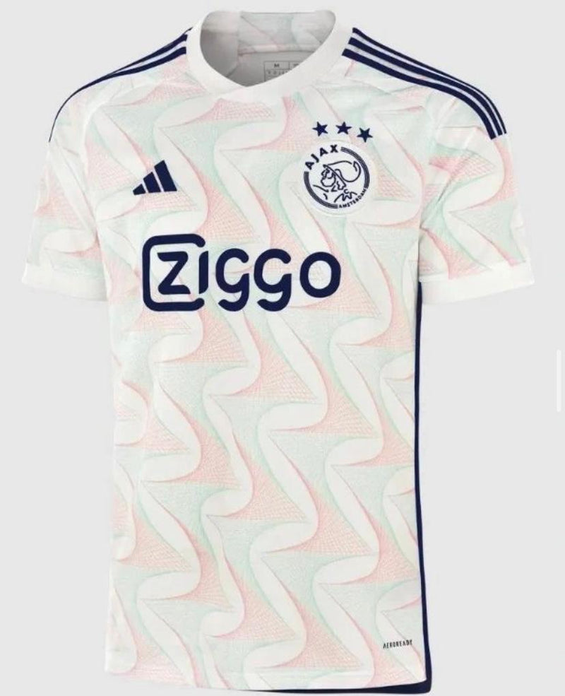 Camisa Ajax Away 23/24 Adidas - Branco