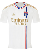 Camisa Olympique Lyon I 23/24 Adidas - Branco