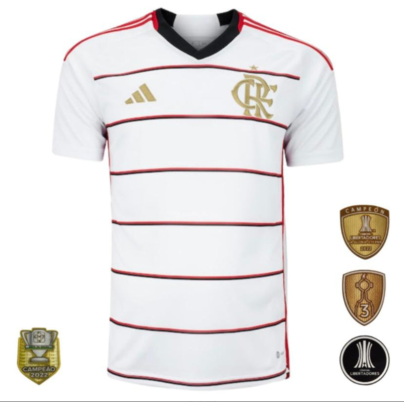 Camisa Flamengo II 23/24 Adidas - Branco