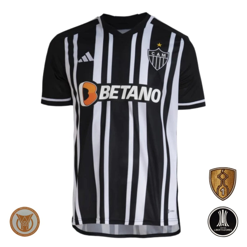 Camisa Atlético Mineiro I 23/24 Adidas - Preto e Branca