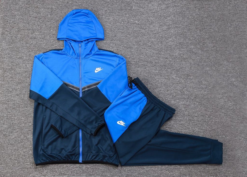 Conjunto de Moletom Nike Sportswear Tech Fleece Azul