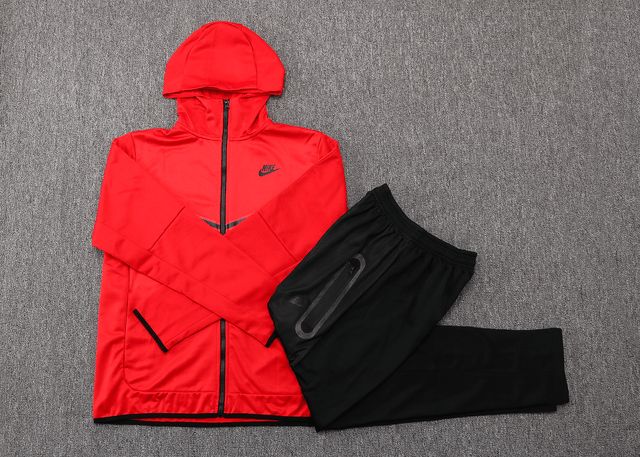 Conjunto de Moletom Nike Sportswear Tech Fleece Vermelho