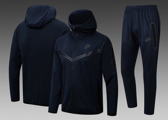 Conjunto de Moletom Nike Sportswear Tech Fleece Azul