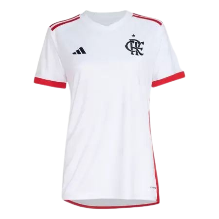 Camisa II Flamengo Branca Away 2024-25 – Feminina