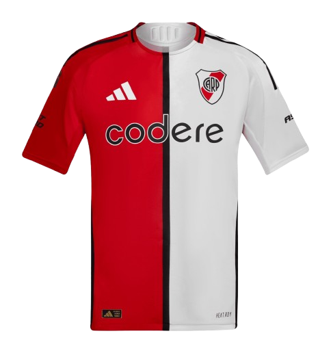 Camisa River Plate Third - 25/26 Adidas - Vermelho - Branco