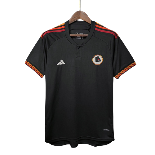 Camisa Roma III 23/24 Adidas - Preta