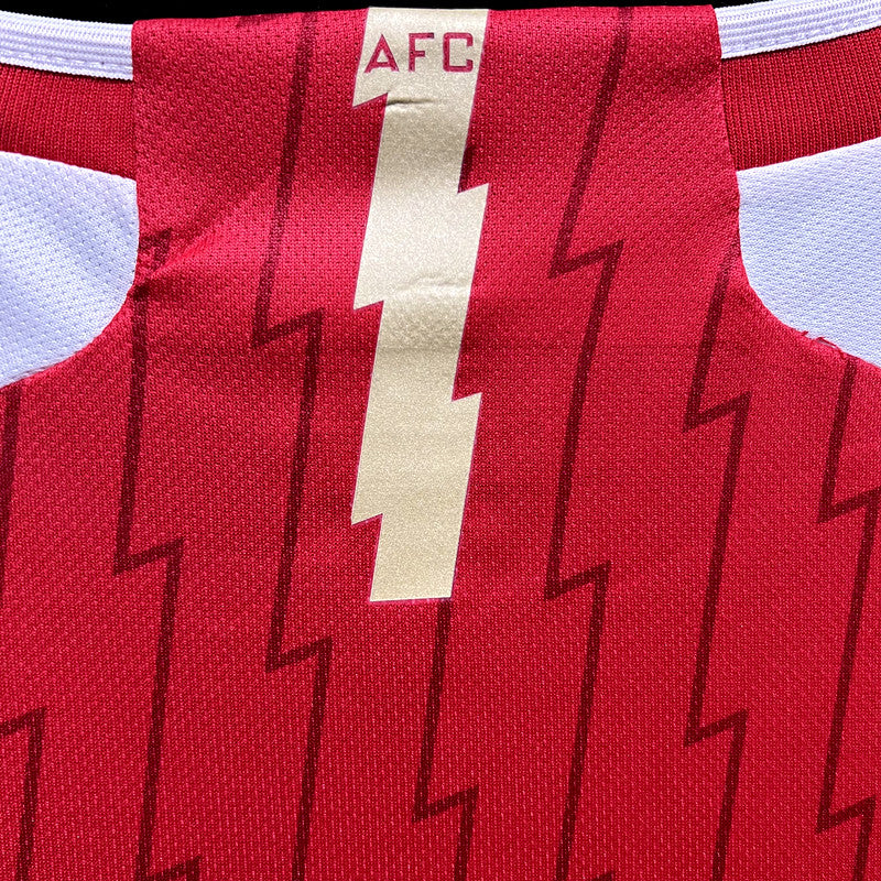 Camisa Arsenal I 23/24 Adidas - Branco e Vermelho