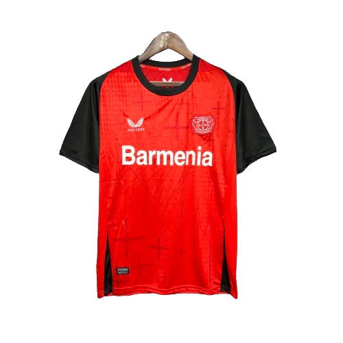 Camisa Bayer Leverkusen I 24/25 Castore - Vermelho