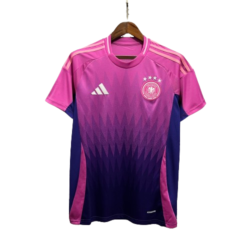 Camisa Seleção Alemanha II 24/25 Adidas - Rosa e Roxo