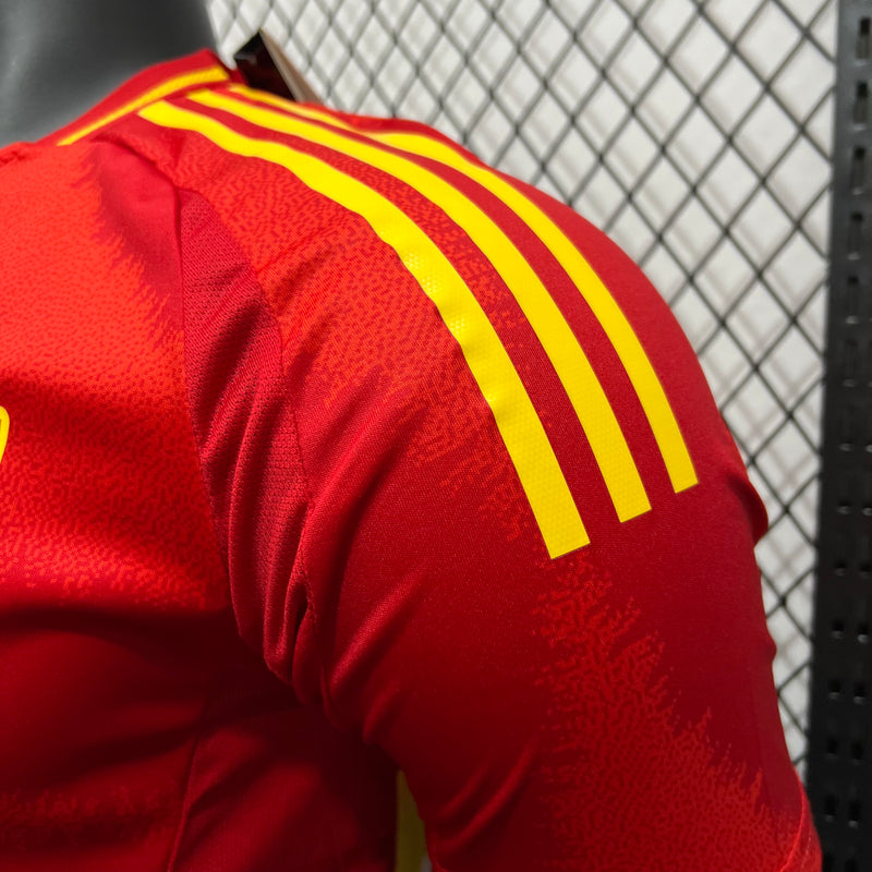 Camisa Seleção Espanha I 24/25 Adidas - Vermelho - Jogador