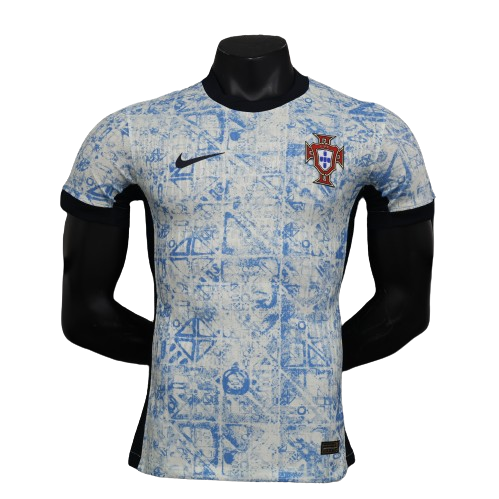 Camisa Portugal II 2024 - Azul - Nike - Masculino Jogador