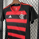 Kit Infantil Flamengo 25/26 Adidas - Rubro Negro