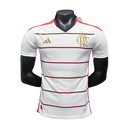 Camisa Flamengo II 23/24 - Branca e Vermelha - Adidas - Masculino Jogador