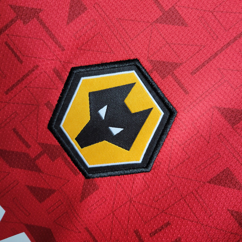 Camisa Wolves Away II 23/24 Castore - Vermelho