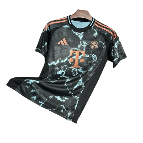 Camisa Bayern de Munique II 24/25 Adidas - Preto camuflado