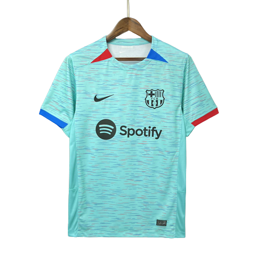 Camisa Barcelona III 23/24 Nike - verde água