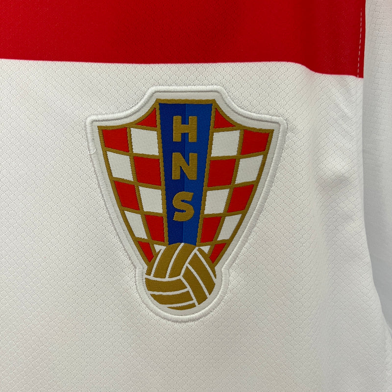 Camisa Seleção Croácia I 24/25 Nike - Branco e Vermelho