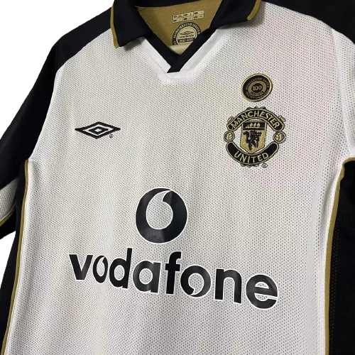 Camisa Manchester United 01/02 Retrô - “Dupla Face”