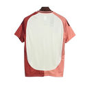 Camisa Olympique Lyon III 24/25 Adidas - Branco e Rosa