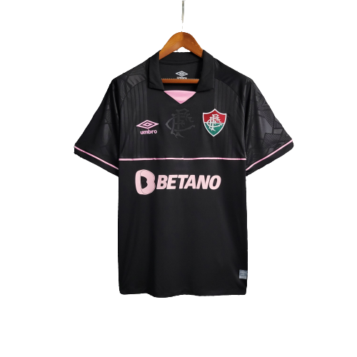 Camisa Fluminense Goleiro 23/24 - Preto e Rosa