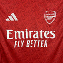 Camisa Arsenal I 25/26 Adidas - Branco e Vermelho