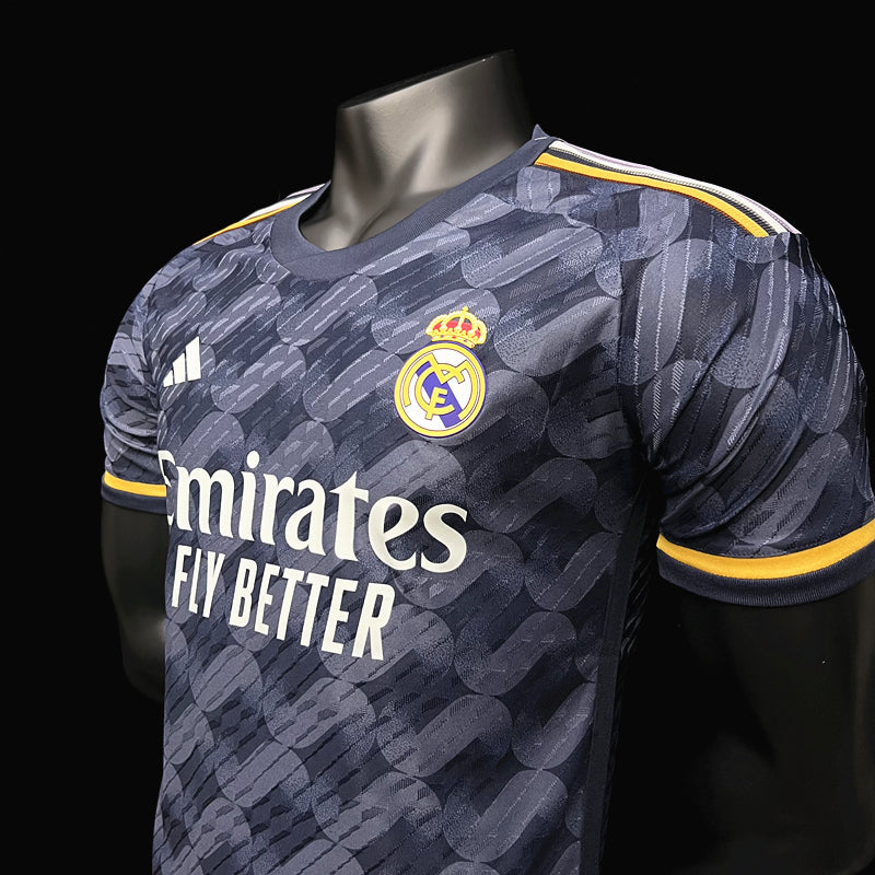 Camisa Real Madrid II 23/24 - Azul - Adidas - Masculino Jogador