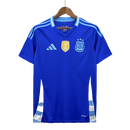 Camisa Seleção da Argentina II [Patch Campeão da Copa do Mundo] 2024 Adidas - Azul