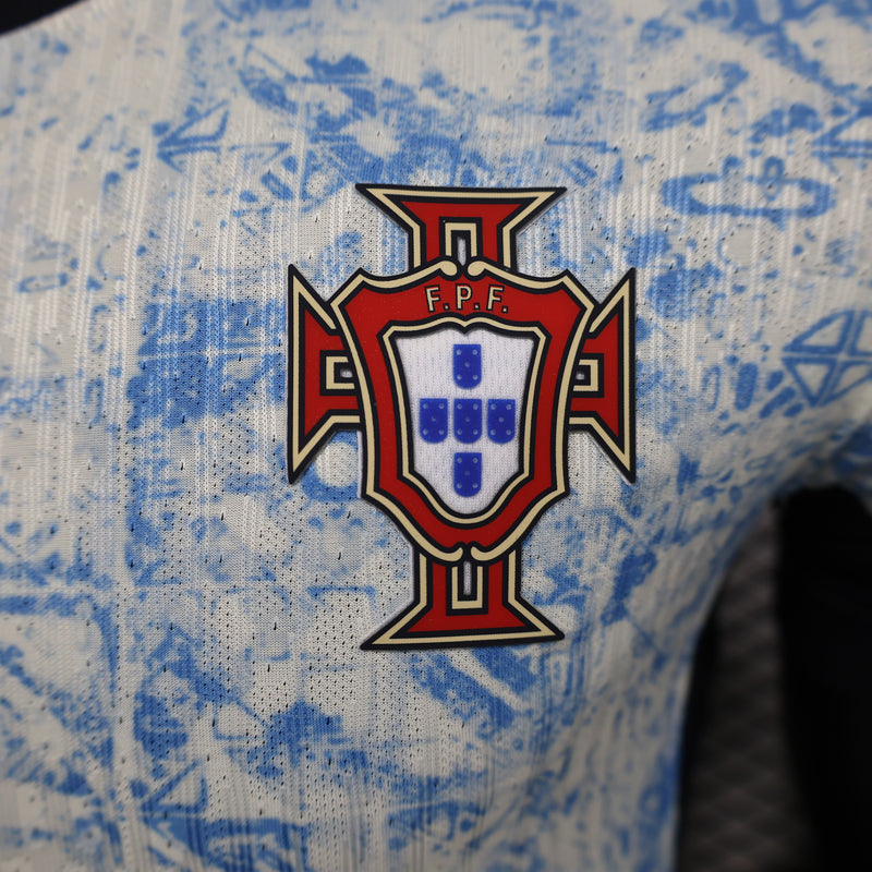 Camisa Portugal II 2024 - Azul - Nike - Masculino Jogador