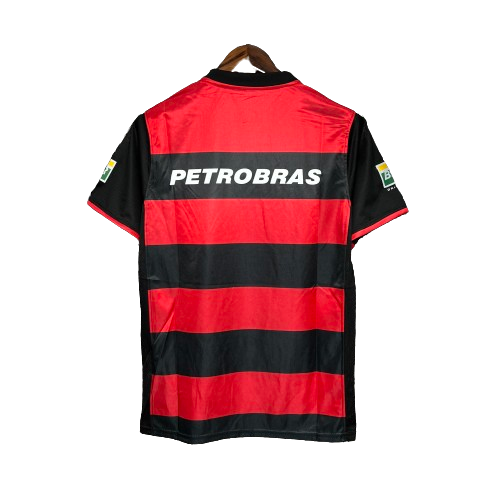 Camisa Flamengo Retrô 2000 Vermelha e Preta - Nike