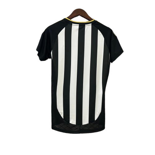 Camisa Feminina Atlético Mineiro I 25/26 Adidas - Preto e Branco