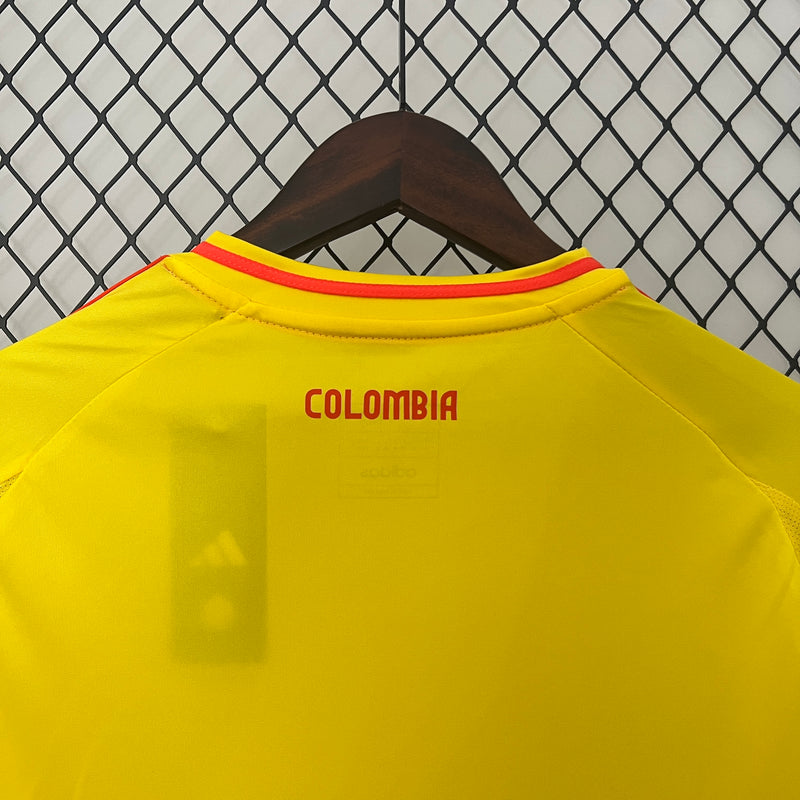 Camisa Seleção Colômbia I Home 24/25 Adidas - Amarela