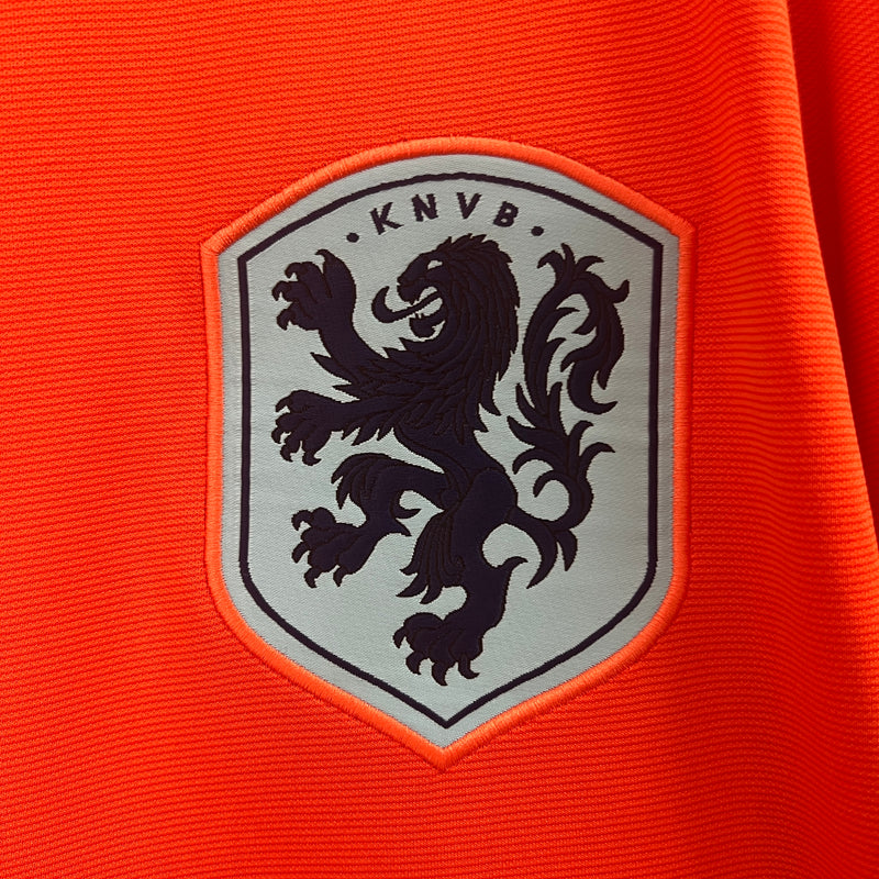 Camisa Seleção Holanda I 2024 Nike - Laranja