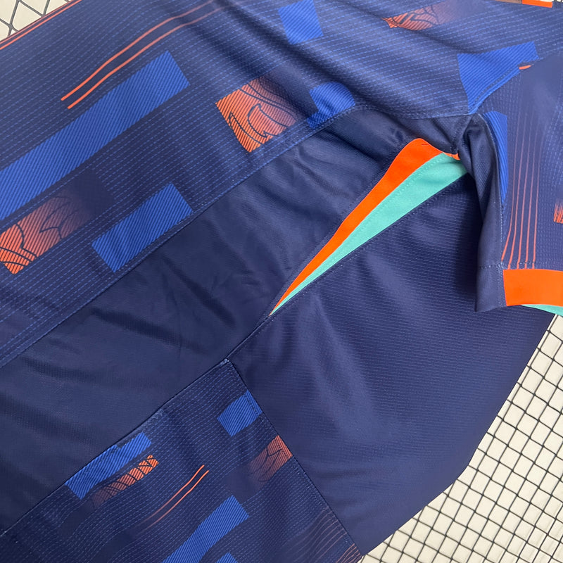 Camisa Seleção Holanda II 2024 Nike - Azul