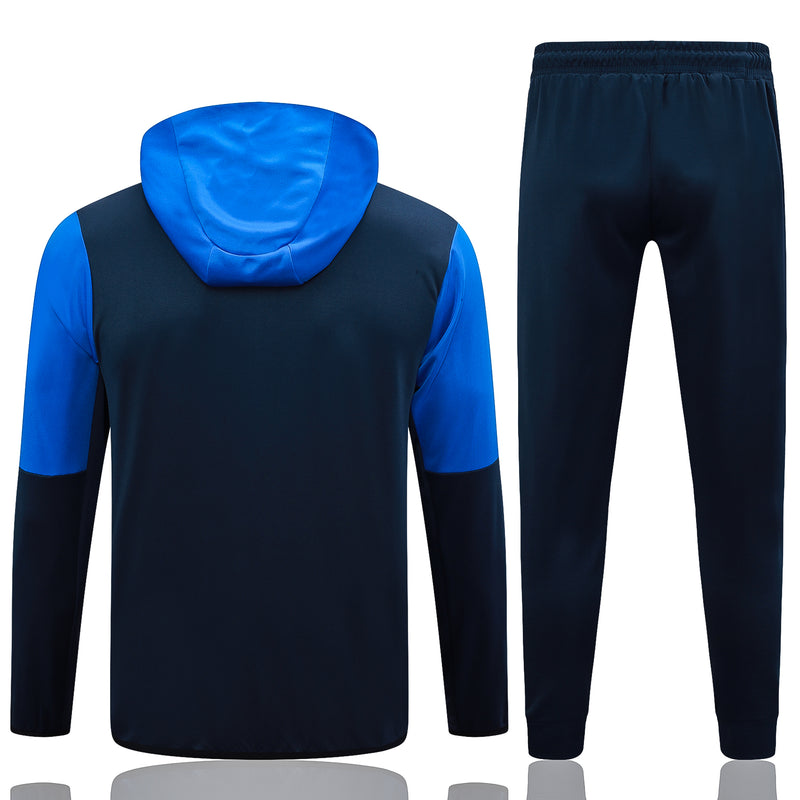 Conjunto de Moletom Nike Sportswear Tech Fleece Azul